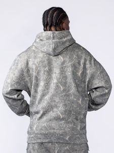 gothic oversized hoodie black Tmuscle