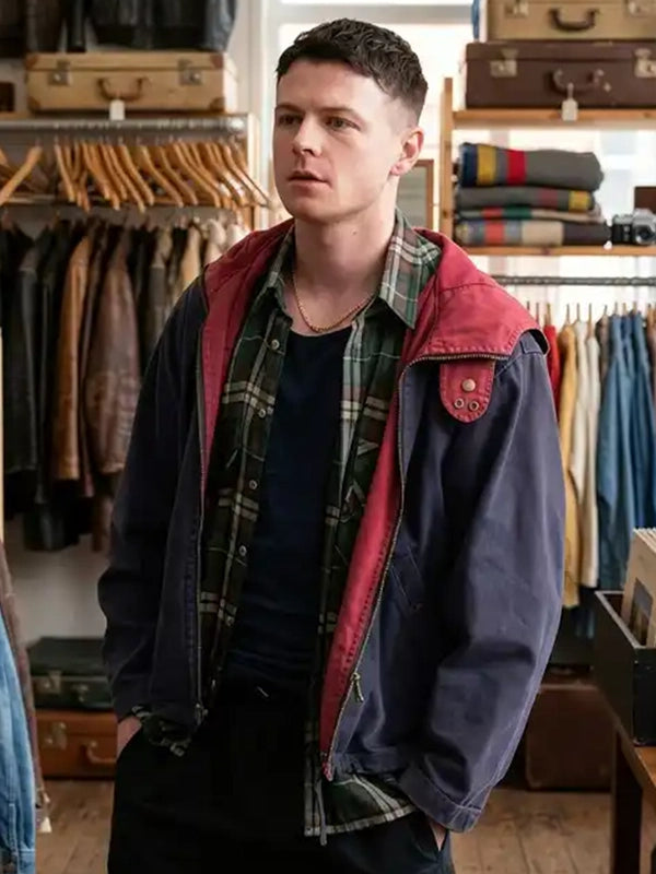 Half Man Season 01 Blue and Red Jacket