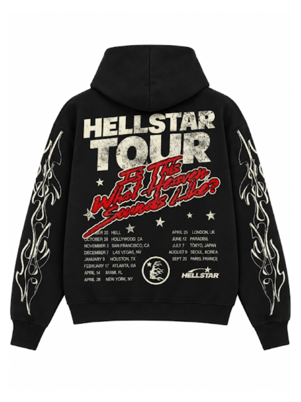 hellstar black hoodie