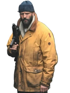 The Beekeeper 2 Jason Statham mustard cotton jacket