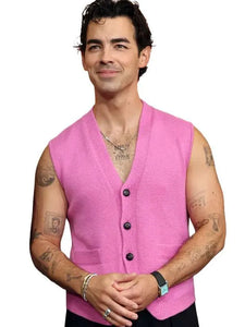 Shane Gray Pink Vest Inspired by Camp Rock 3