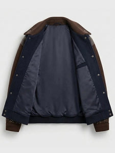 Kith Melton Wool Studded Varsity Jacket
