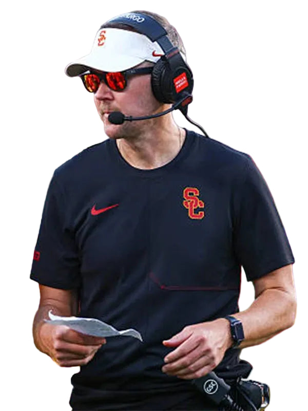 USC Trojans Lincoln Riley 2026 Nike Black T-Shirt