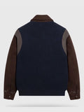 Kith Melton Wool Studded Varsity Jacket