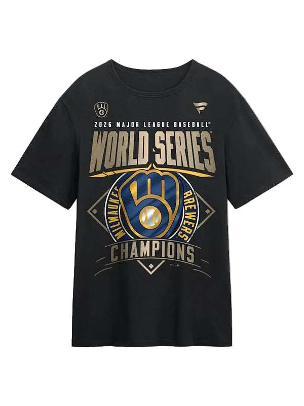 Milwaukee Brewers 2026 World Series Champions T-Shirt