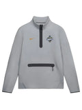 Re-Creation – Men’s Milwaukee Brewers Nike Gray 2026 World Series Champions Tech Fleece Raglan Half-Zip Pullover