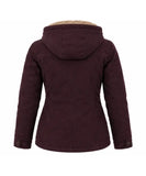 Amber Marshall Heartland S17 Amy Fleming Burgundy Hooded Jacket