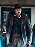 Brandon Salena Brown Shearling Coat