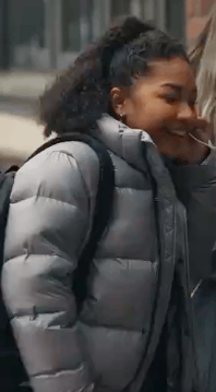 The Equalizer Laya DeLeon Hayes Puffer Jacket