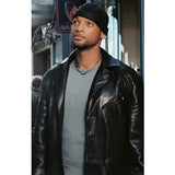 Will Smith I Robot Detective Del Spooner Leather Jacket